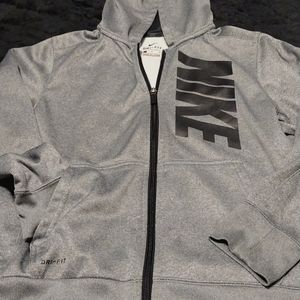 Boys Grey Nike jacket